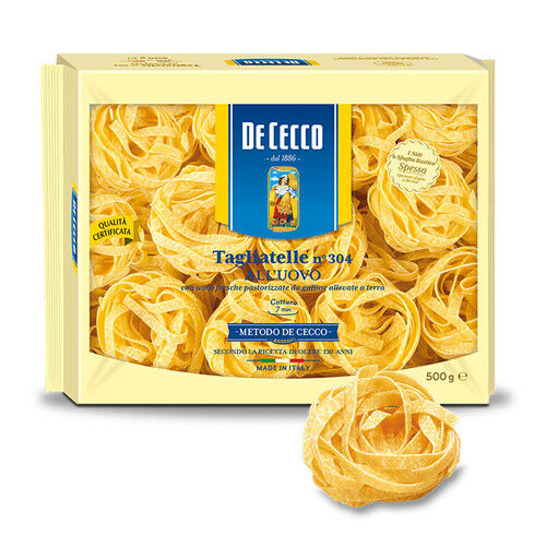 Tagliatelle all’uovo n°304 De Cecco