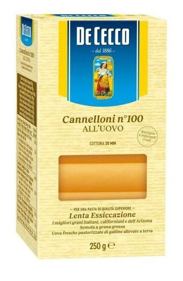 Cannelloni all’uovo n°100 De Cecco