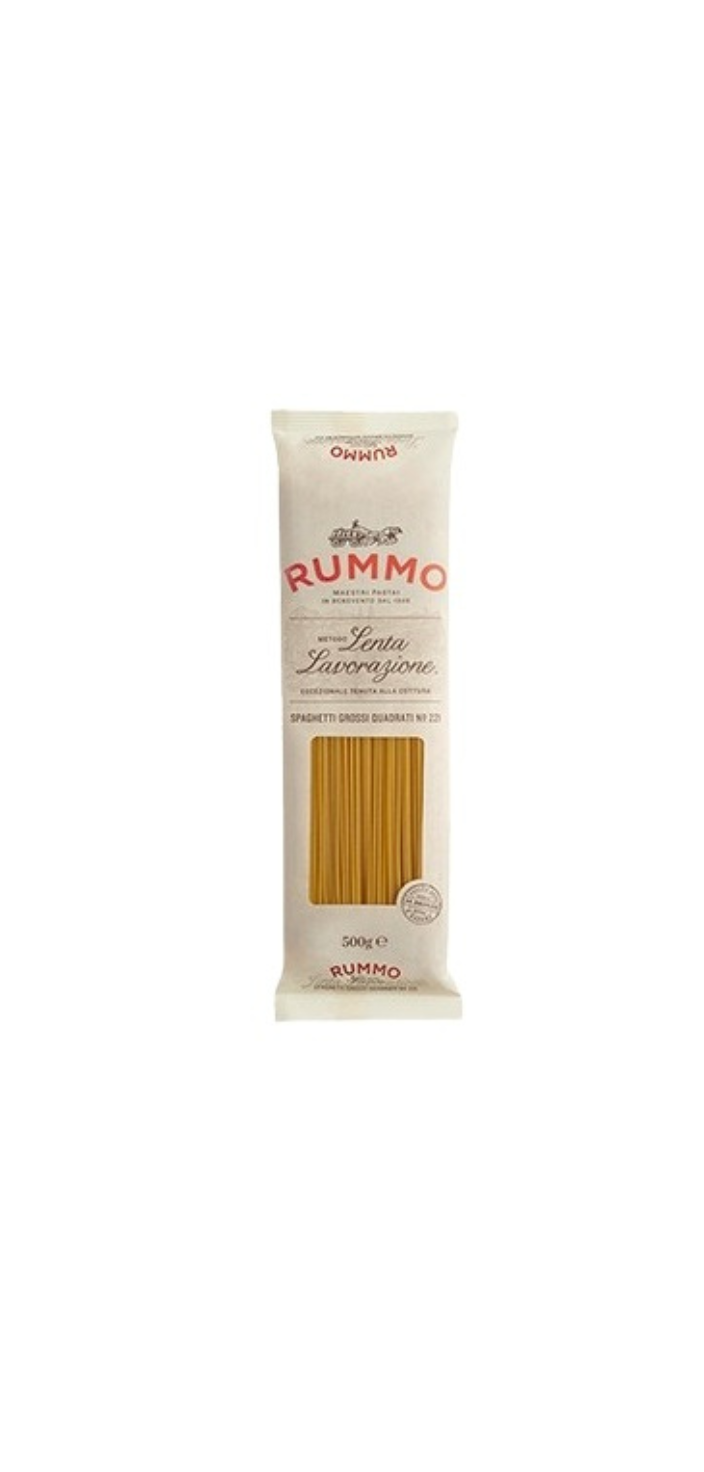 Spaghetti grossi quadrati n°221 Rummo