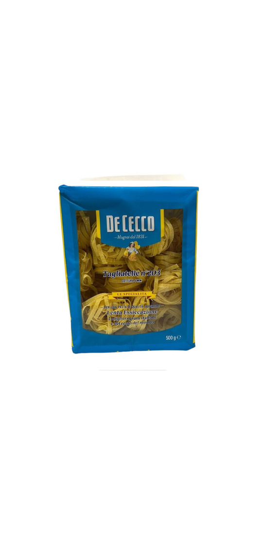 Tagliatelle di semola n°203 De Cecco